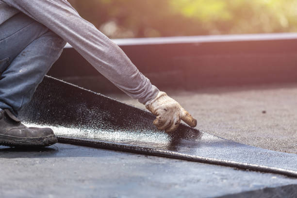 Professional Waterproofing technician working in Fayette, NY